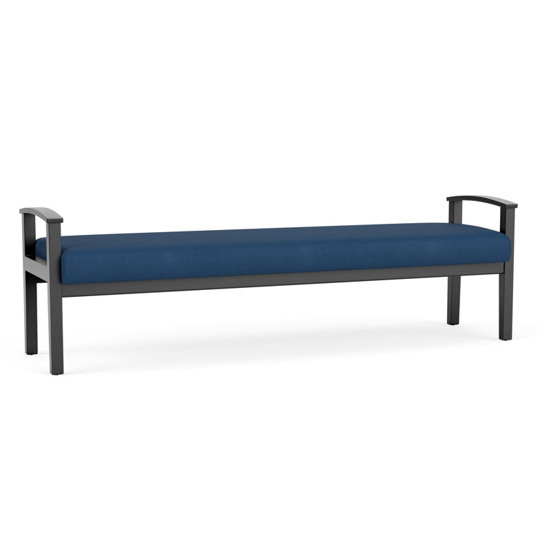Banc en bois massif Amherst, Noir, Patriot Plus Blue Ridge