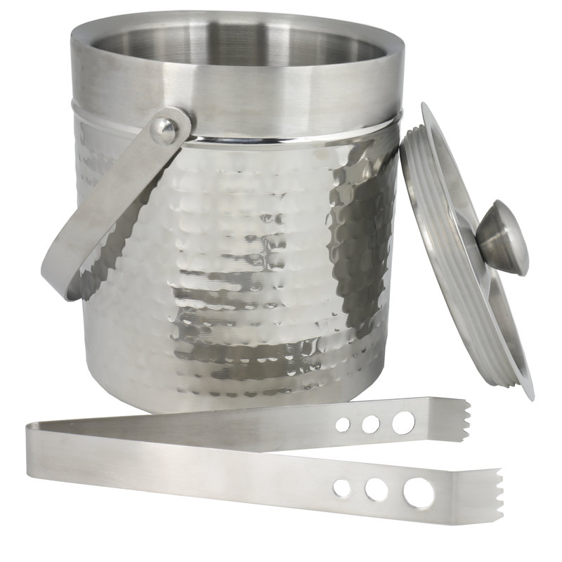 Double Walled Stainless Steel Ice Bucket