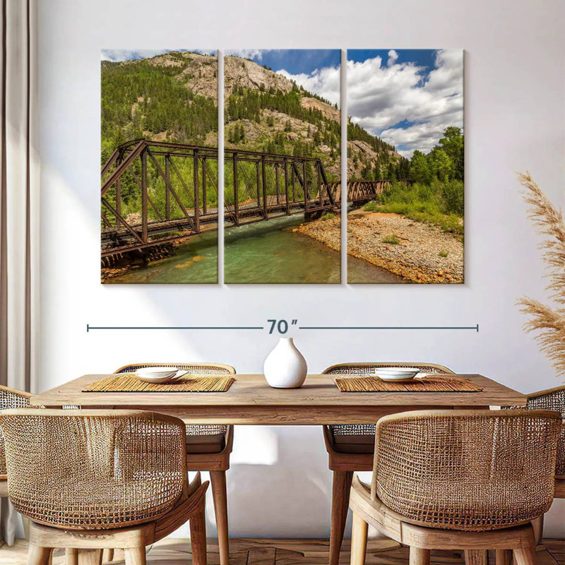 Pont de train Alvord Animas, H 42 po x l 65 po