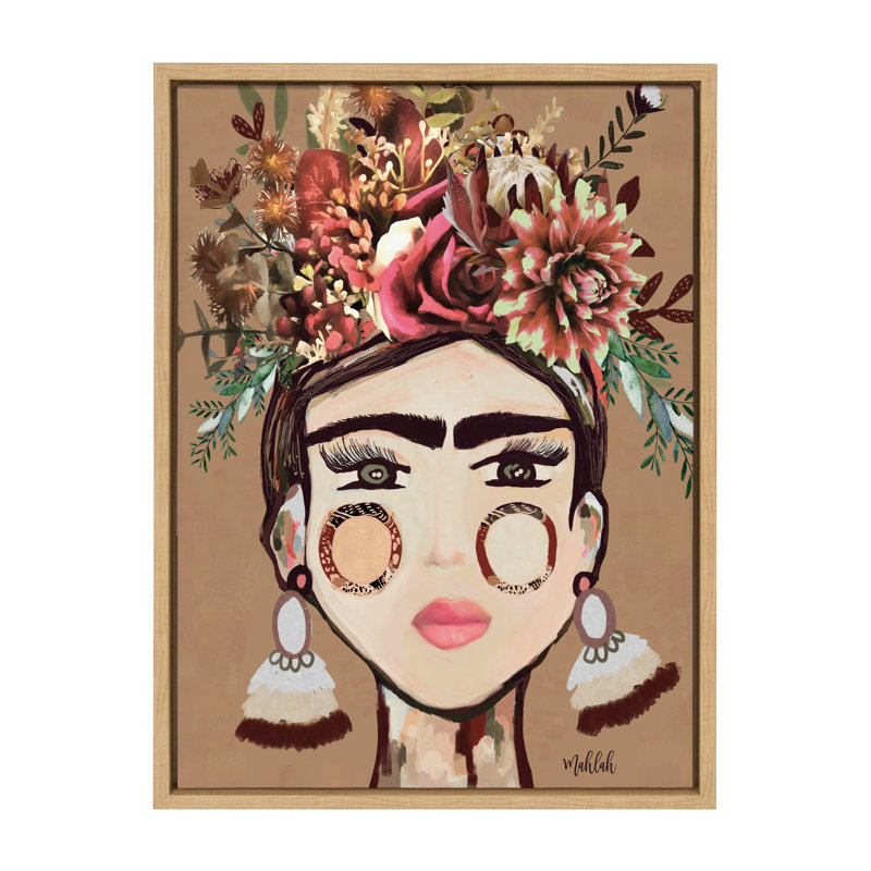 «LuLu» par Inkheart Designs, reproduction d'art sur toile encadrée, H 24 po x l 18 po