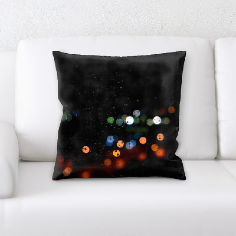 Microsuede Throw Pillow