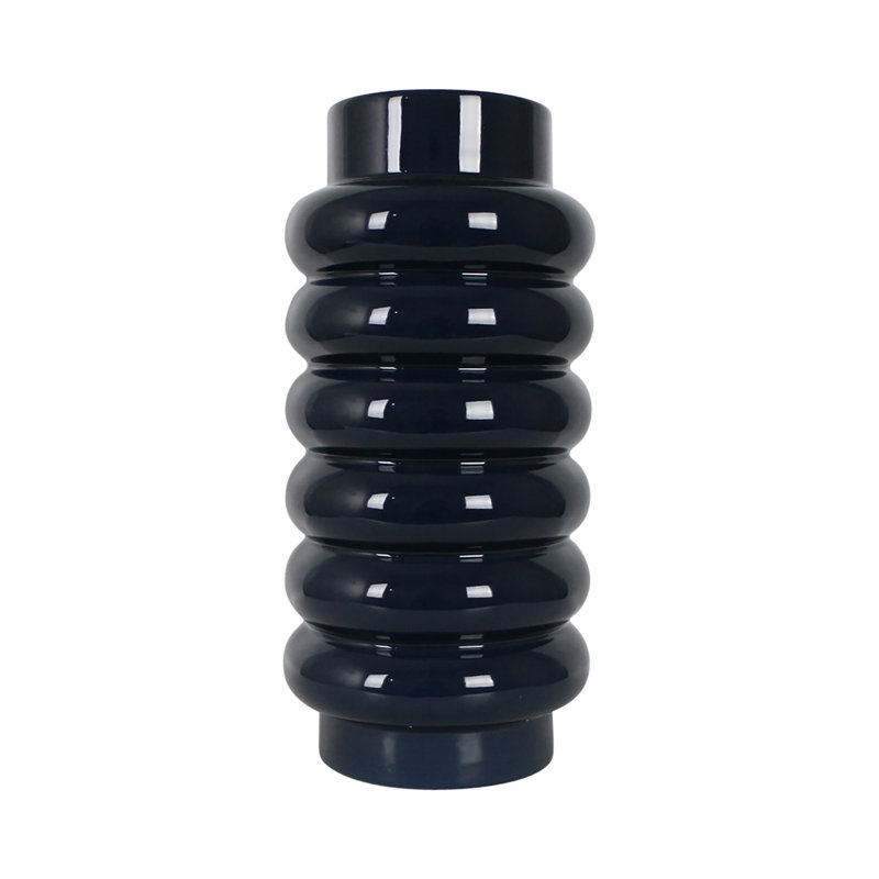 Andra Handmade Ceramic Table Vase, 12" H x 7" W x 7" D