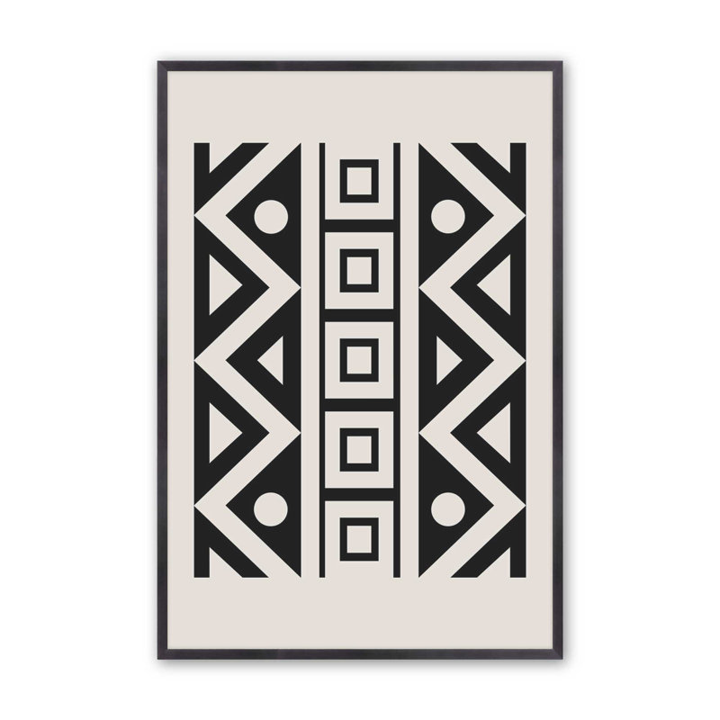 Abstrait «Heritage», impression, Blanc opaque, H 21 po x l 17 po