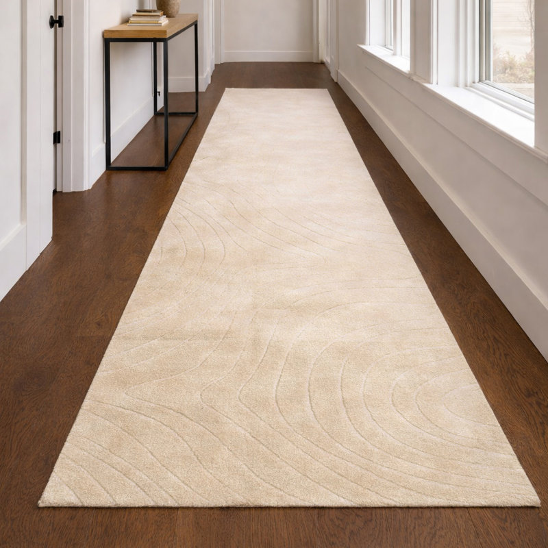 Tapis crème Somos Modern, Tapis de couloir 1 pi 10 po x 6 pi, Crème
