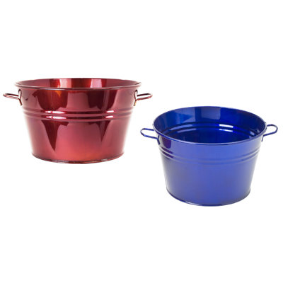 Rozario Metal Pot Planter