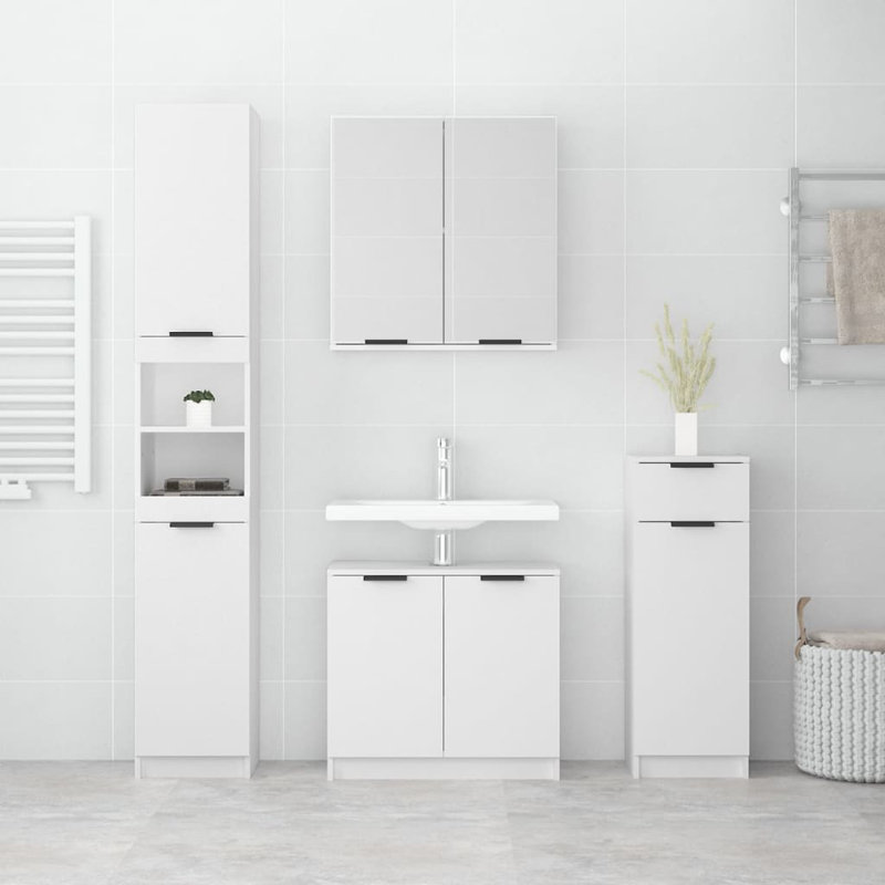 Heylin Bathroom Cabinet, White