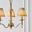 Emperador 3 - Light Shaded Chandelier-42740445-42740446