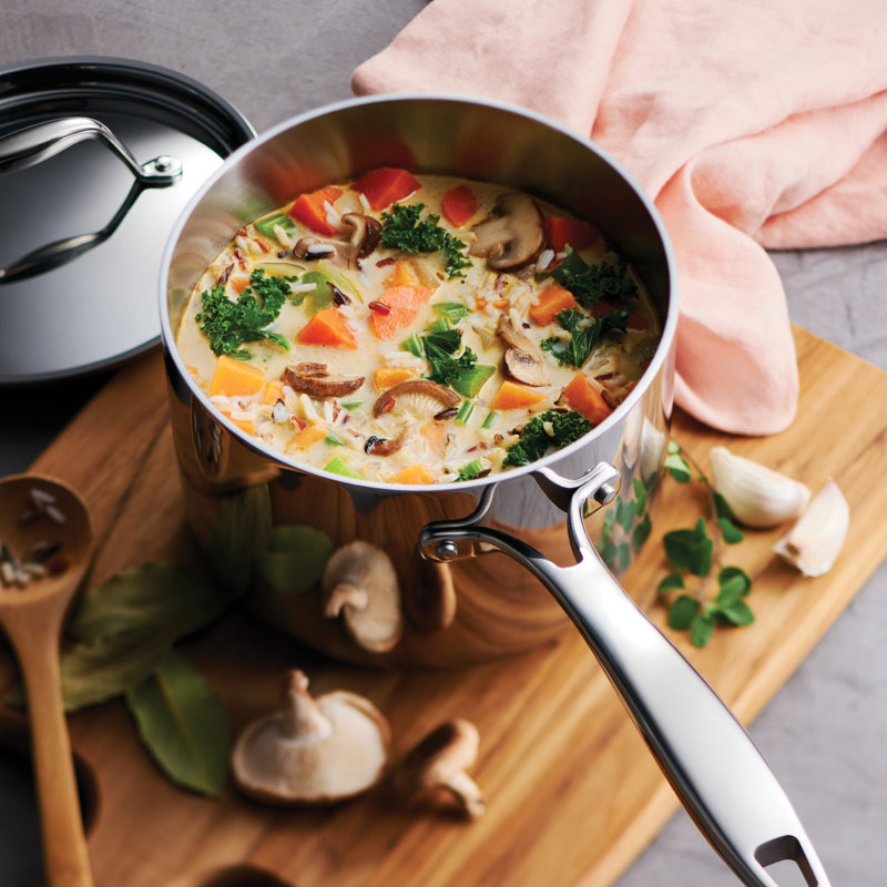5 - Piece Stainless Steel Cookware Set