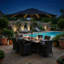 Ethel 300 cm W X 300 cm D Octagonal Lighted Tilt Market Parasol-1746641828-1836463683