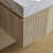 Muri 36" Bathroom Vanity&Sink, Floating Plywood Storage Cabinet With Drawer&Door, Carrara White Sintered Stone Top&Ceramic Basin With 3 Pre-Drilled Faucet Holes, Pre-Assembled, White Oak Woodgrain-909493999-921244299-909493992