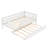 Miesner Kids Twin Daybed with Trundle-1936475027