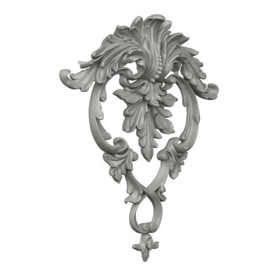 Endurathane Panel Moulding Corner, 13 1/8"W x 13 3/4"H x 1 1/2"P (matches moulding PML00X01LU), Factory Primed