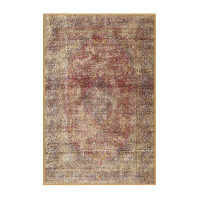 Tapis de style oriental rouge