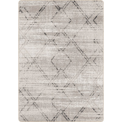 Residency Modern Diamond Geometirc Area Rug
