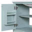 Meuble-lavabo 30 po sans lavabo, base seulement, armoire de salle de bain multifonctionnelle avec portes et tiroir, cadre solide et panneau de fibres à densité moyenne, vert-720567422
