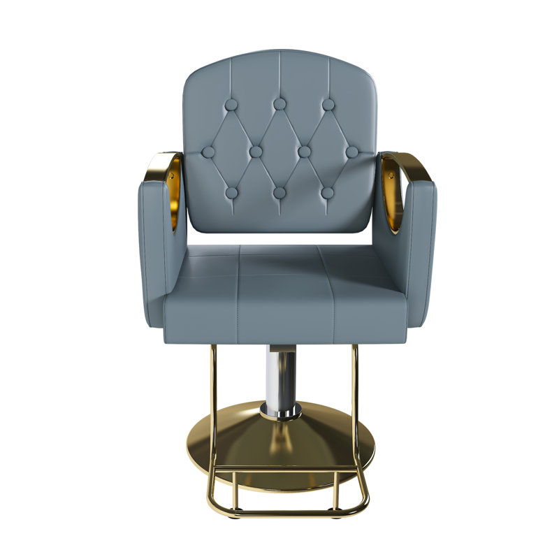 Hydraulic Salon Chair 360° Swivel (Single Pack), Blue