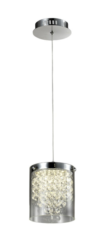 1 - Light LED Cylinder Pendant