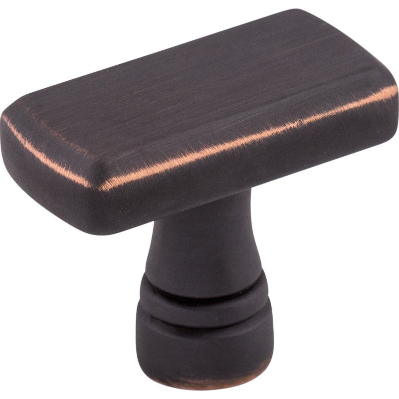Kingsbridge Rectangle Knob, Umbrio, 1 3/8" Knob Length