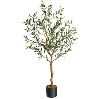 Olive artificielle en fausse soie