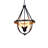 4 - Light Black/Bronze Lantern Pendant