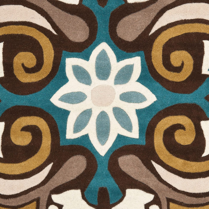 Amory Hand Tufted Wool Damask Rug
