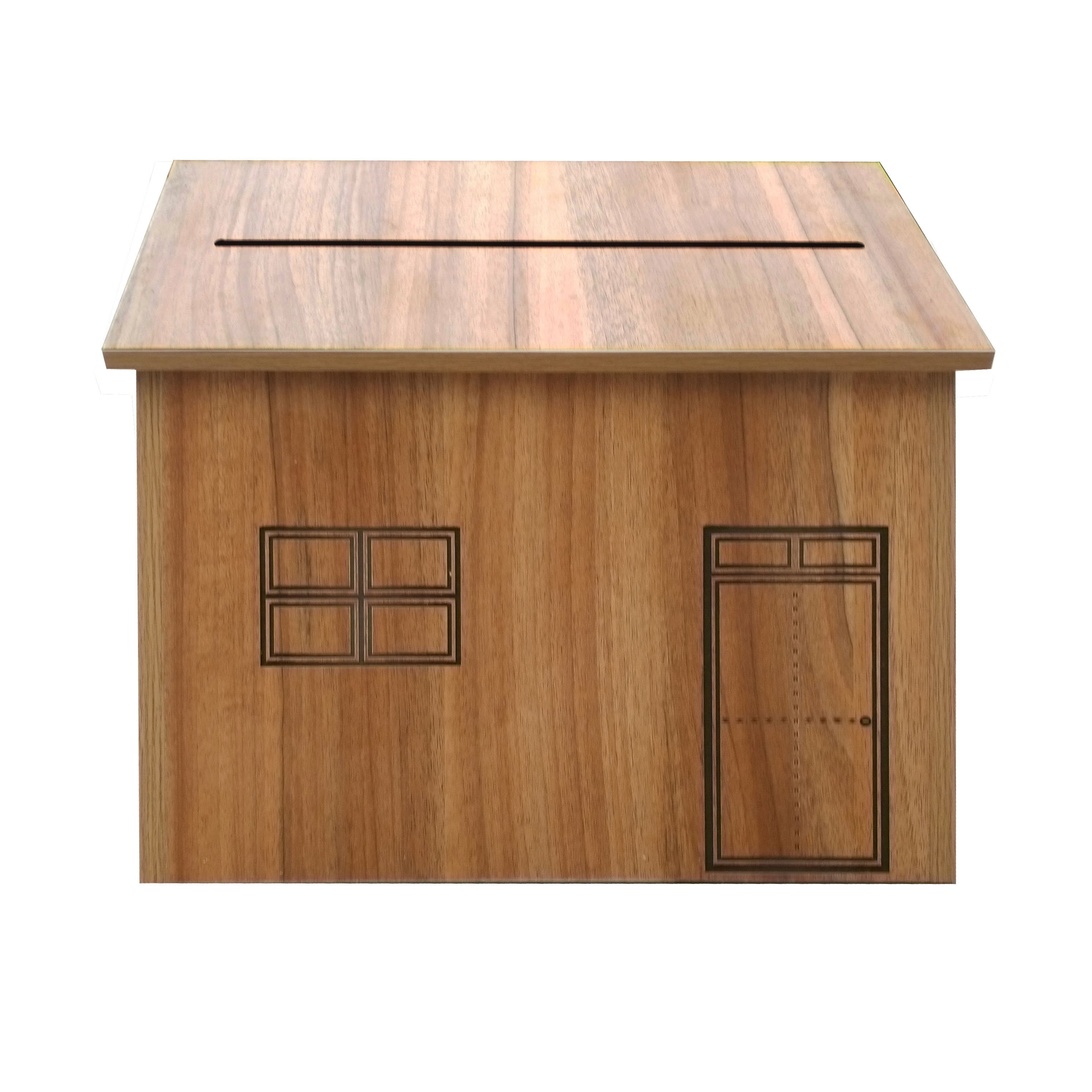 Union Rustic Box Tithing Donation Box Fundraising Charity Box 15.4 x 11 ...