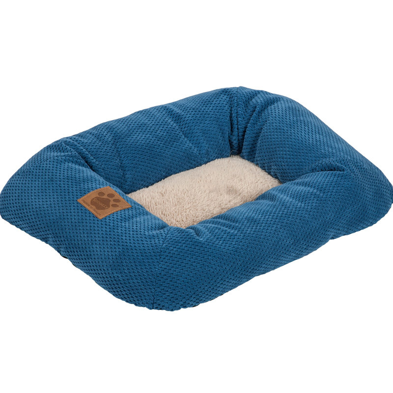 Traversin Snoozzy Mod Chic, Moyen (l 29 po x P 18 po x H 2,5 po), Noir