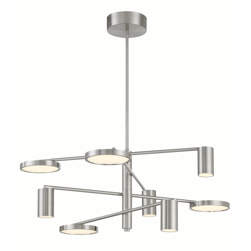 Lustre linéaire moderne à 8 lumières Helston