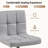 Height Adjustable PU Leather Bar Stool with Backrest and Footrest-1895091802