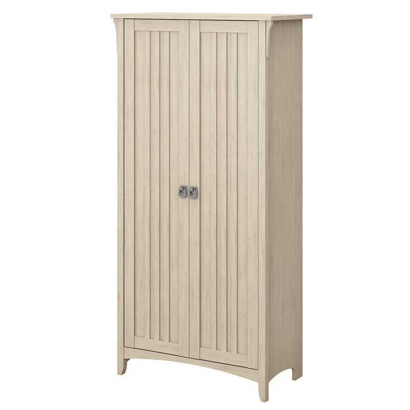 Pernell 62.95" Kitchen Pantry, Antique White
