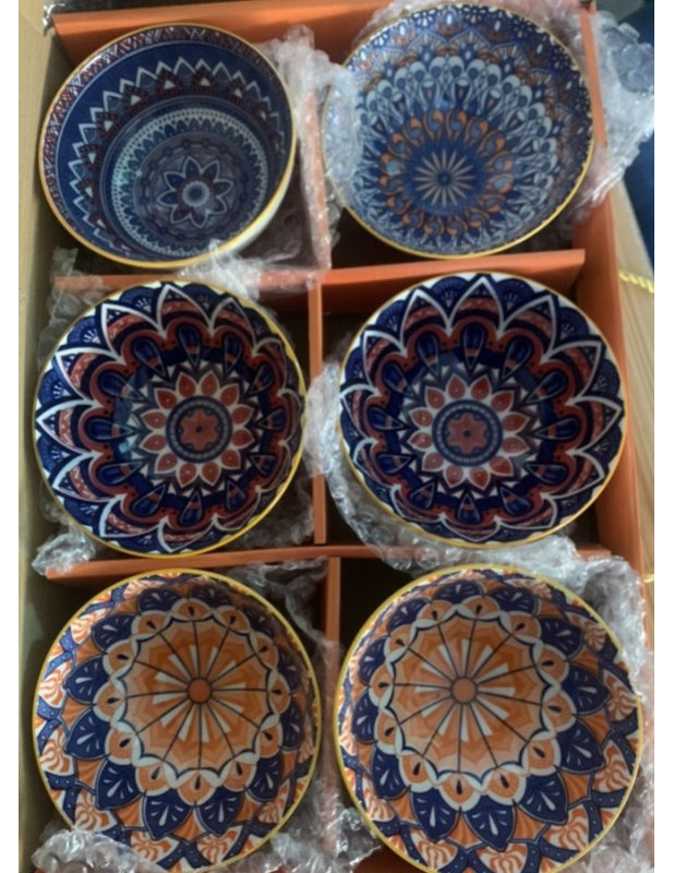 Symple Stuff Ceramic Bathroom Accessory Set