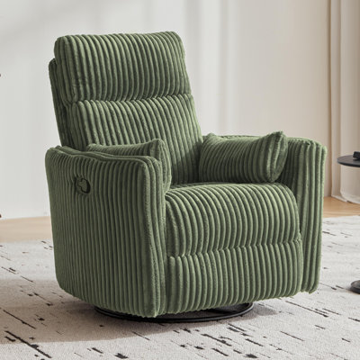 Fauteuil inclinable manuel berçant pivotant 34 po Sherry