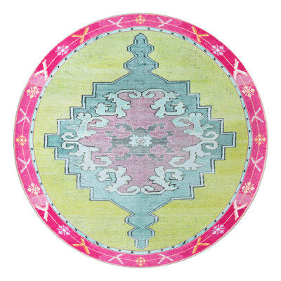 Oppie Performance Chenille Oriental Indoor Rug