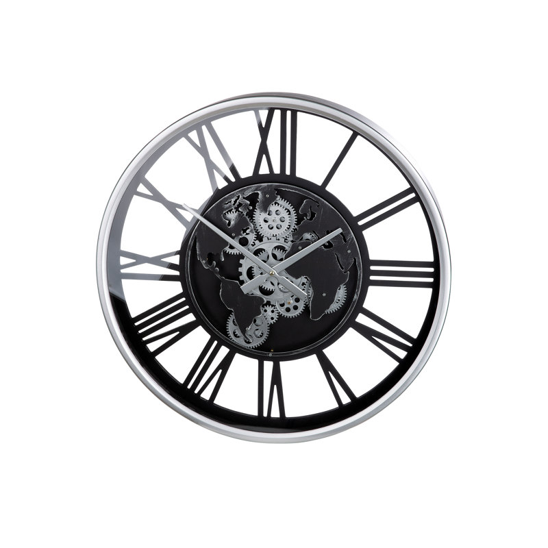 Burchill Metal Wall Clock