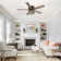 52'' Iris 5 - Blade Standard Ceiling Fan with Remote Control and Light Kit Included