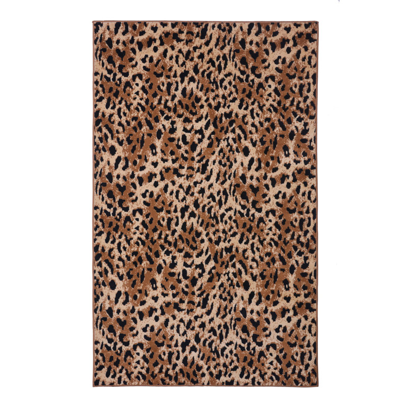 Tapis beige / brun Eagletown, Rectangle 5 pi x 8 pi