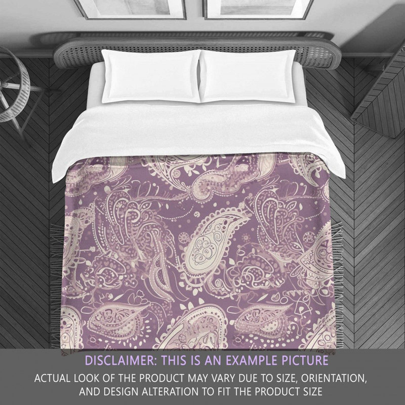 Paisley Bedding, Queen Comforter