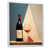 Cadre flottant blanc