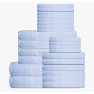 Terrycloth Bath Towels (Pack of 24)