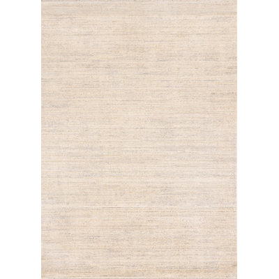 Tapis bicolore gris crème Hemenway