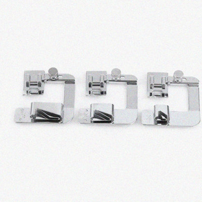 3pcs Rolled Hem Presser Feet Set