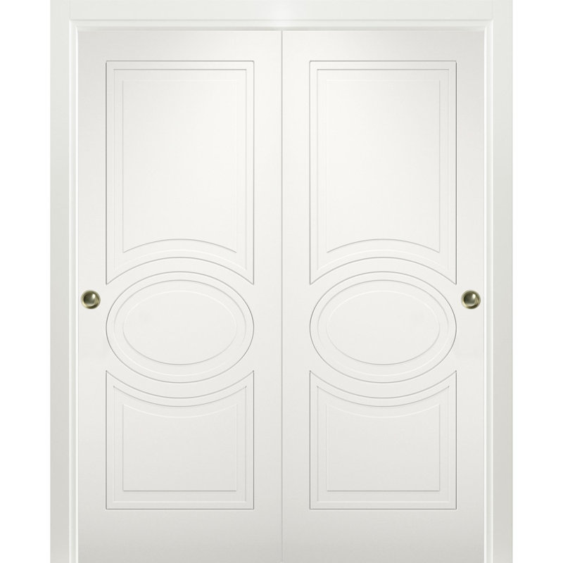 Portes coulissantes en bois manufacturé Mela, 64 po x 84 po