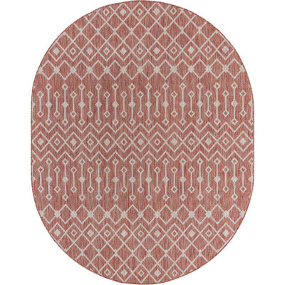 Tapis d'extérieur Preen couleur rouille