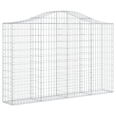 Arched Gabion Basket Galvanised Iron