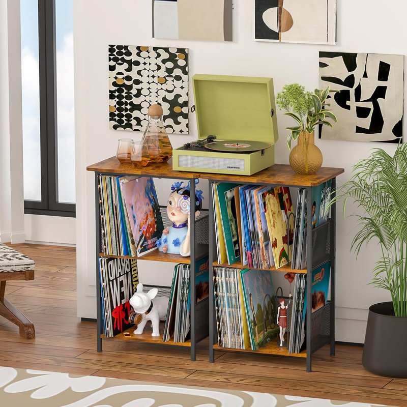 Table de rangement pour disque vinyle
