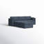 Canapé modulaire rembourré 5 pièces 112,6 po Winfree-1237946779