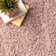 Kara Solid Shag Area Rug