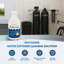 Aquasure Rescharge | Adoucisseur d'eau, résine, solution de nettoyage pour adoucisseur d'eau | 16 FL. OZ.