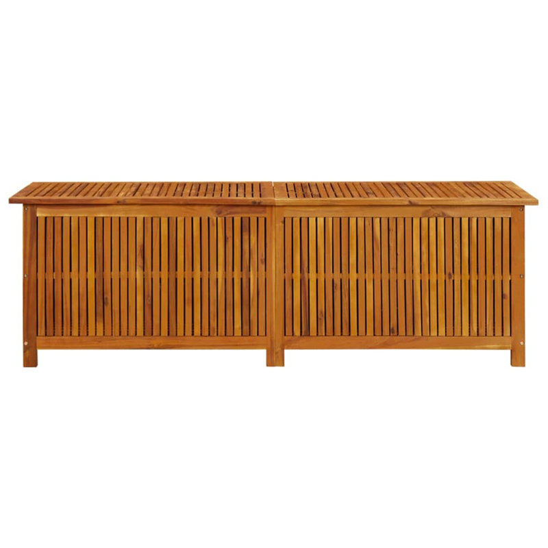 Union Rustic Amrita 175cm W 200L Water Resistant Acacia Solid Wood Deck Box in Brown