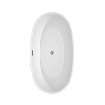 Juno 59'' x 32'' Soaking Acrylic Bathtub